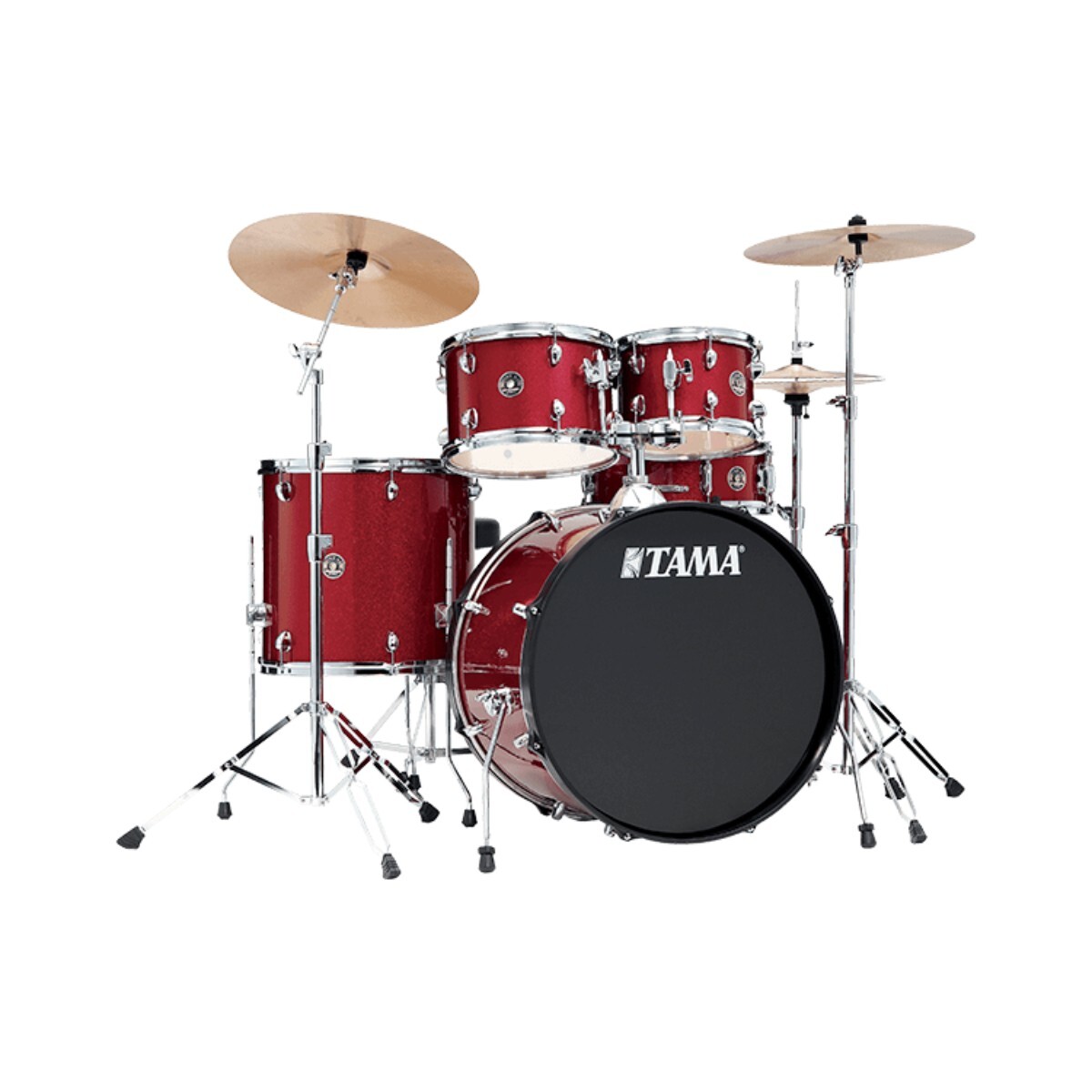 Bateria Tama Rhythm Mate Rm52kh5 Candy Apple Mist 5c B22 Con Hardware 