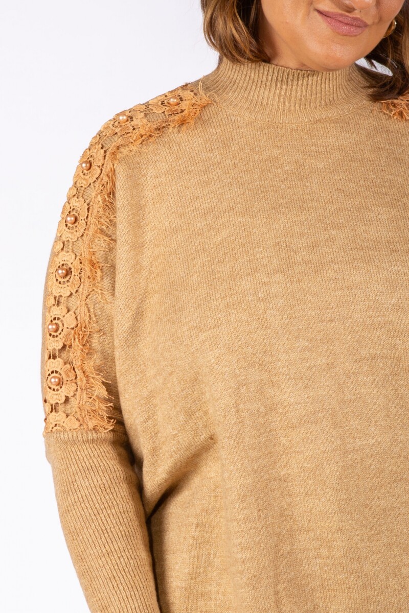 Sweater Alpine camel