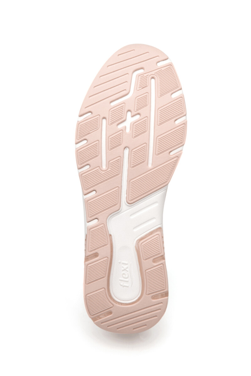 Sneaker Tejido Flexi Para Mujer Con Sistema Recovery Form Rosa