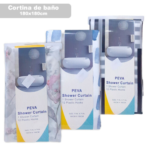 Cortina de baño estampada Cortina De Baño Estampada