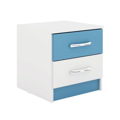 MESA DE LUZ INFANTIL BLANCO/AZUL MESA DE LUZ INFANTIL BLANCO/AZUL