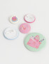Pin Animalito Set De Pines Ilustrados - Combinacion Multicolor