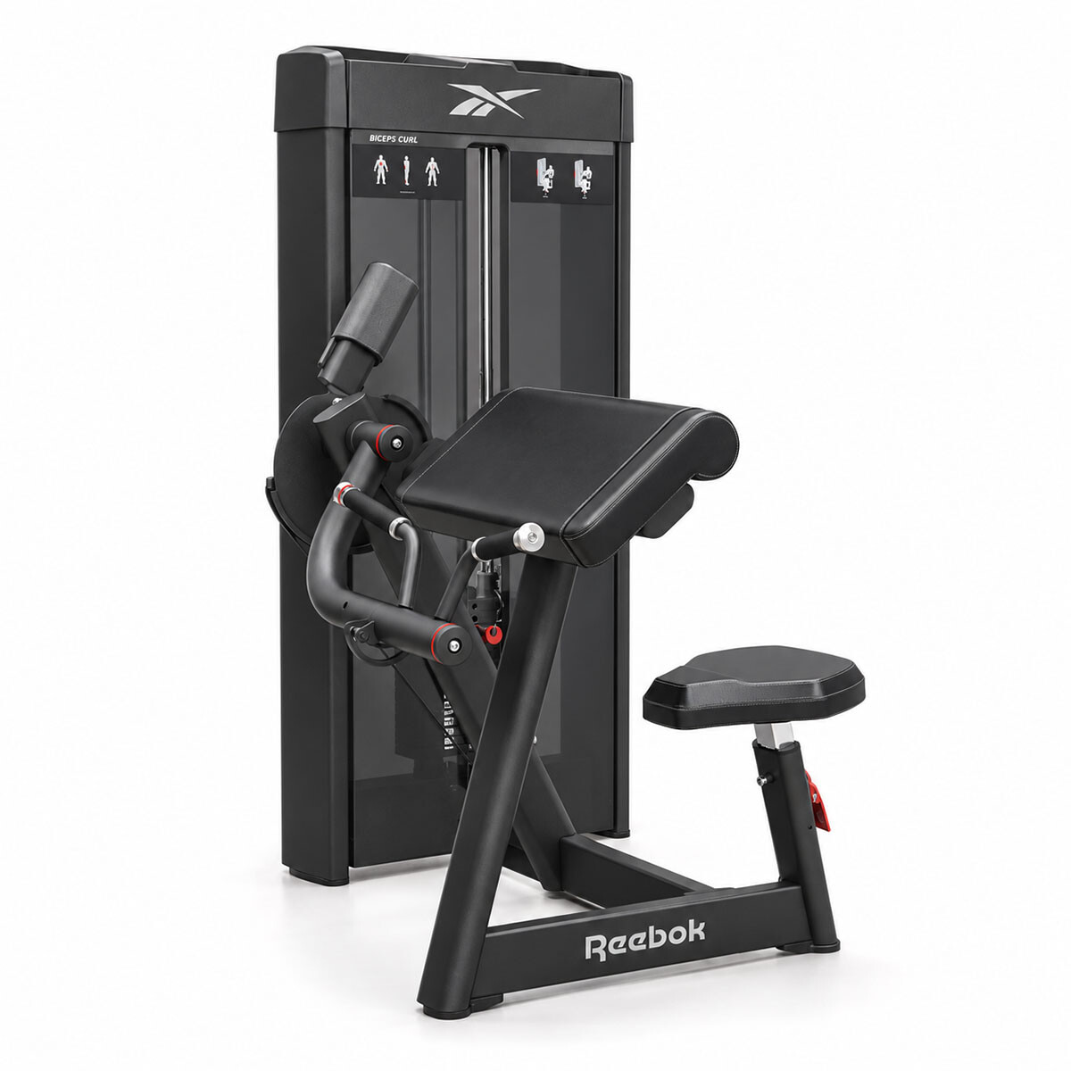 Biceps Curl 54kg - EUPHORIA (Negro) 