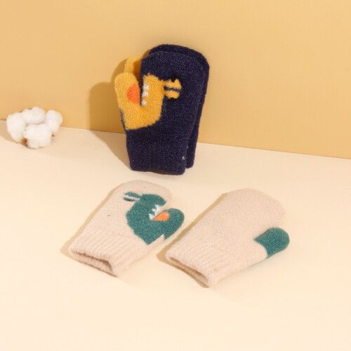 Mitones Forrados Para Niños - Cocodrilo Mitones Forrados Para Niños - Cocodrilo