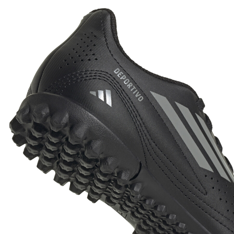 Championes de Fútbol 5 Infantiles Adidas III TF Negro - Gris