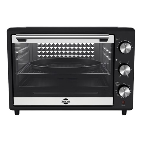 Horno Eléctrico Tokyo Basic 46 Litros Negro Horno Eléctrico Tokyo Basic 46 Litros Negro