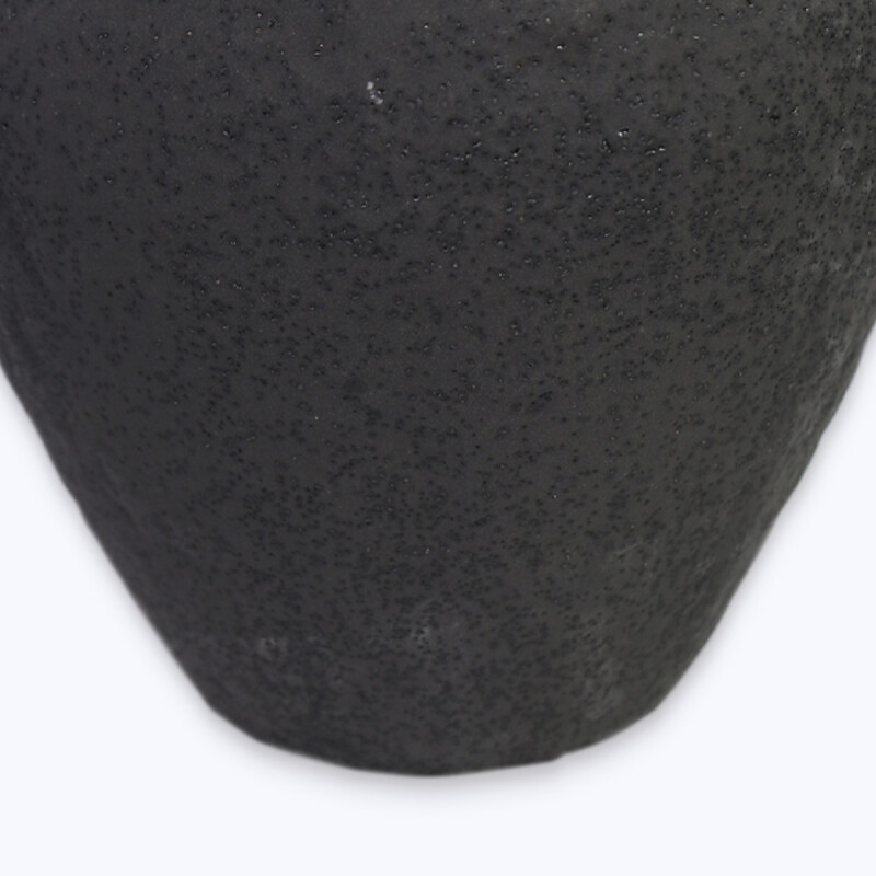 BASE CERAMICA NEGRA 20X31CM Unica