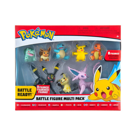 Pokemon Battle Multi Pack Figuras - Evoluciones Eevee Pokemon Battle Multi Pack Figuras - Evoluciones Eevee