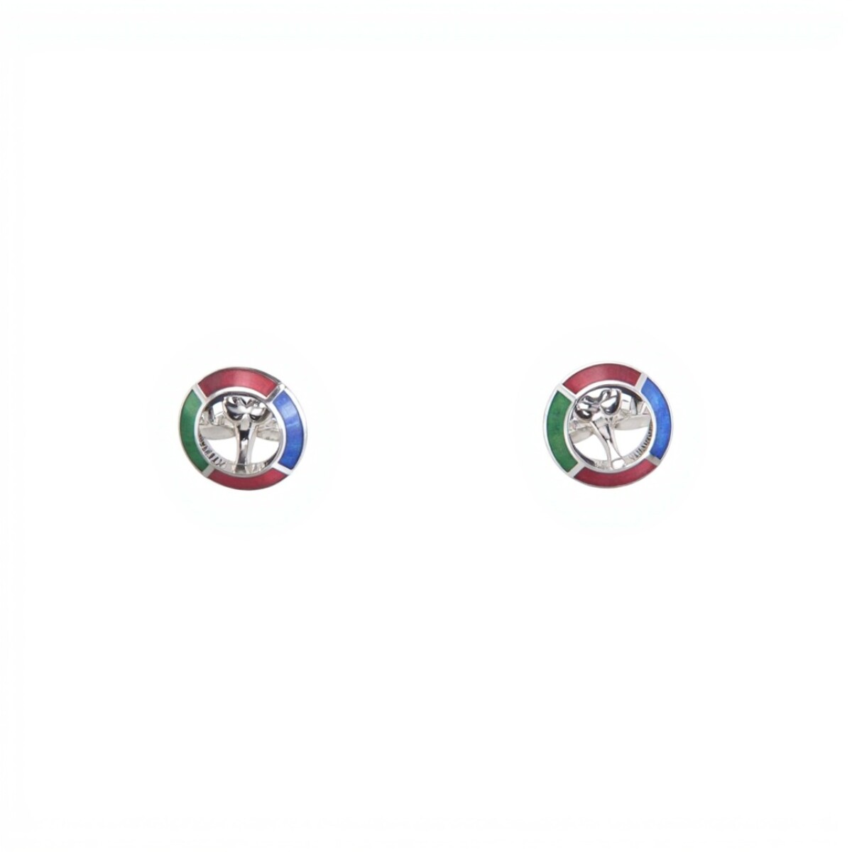 Caravana Circulo Arbol -Plata 925- Nacar-CA4081 - conpiedra 