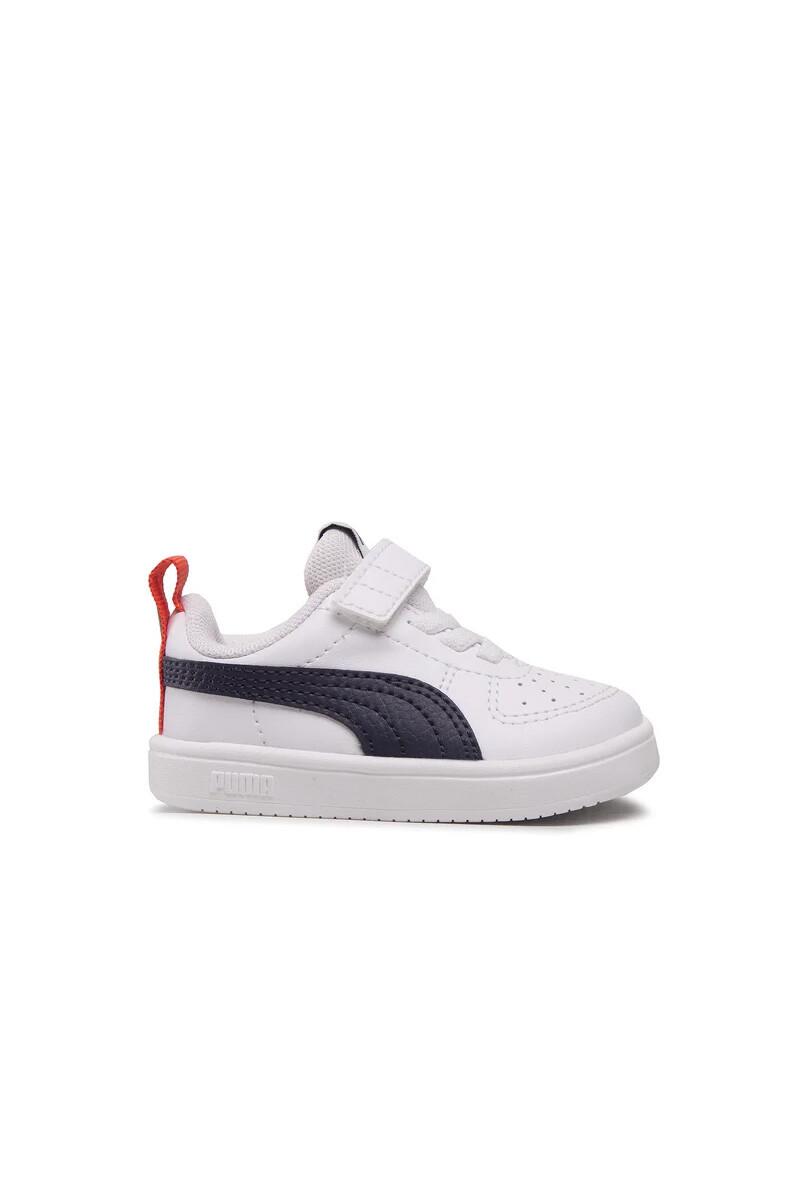 Champion Puma niño Rickie con velcro AC + PS Blanco