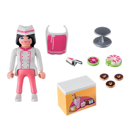 Playmobil Special Plus Figura Pastelera 7cm + Acces - El Rey Playmobil Special Plus Figura Pastelera 7cm + Acces - El Rey