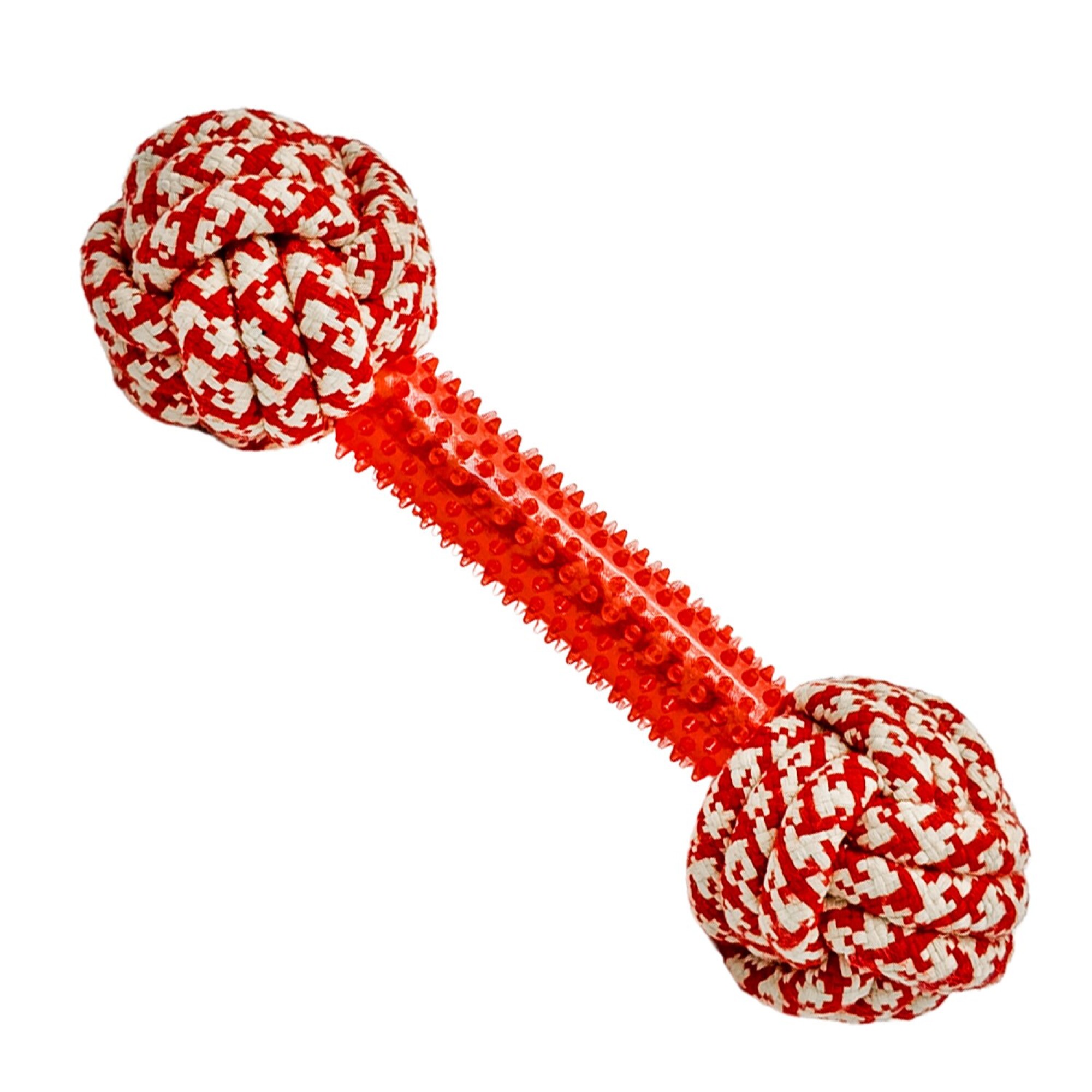 Juguete Perro Masticable Cuerda Soga Nudos Dental 22Cm Variante