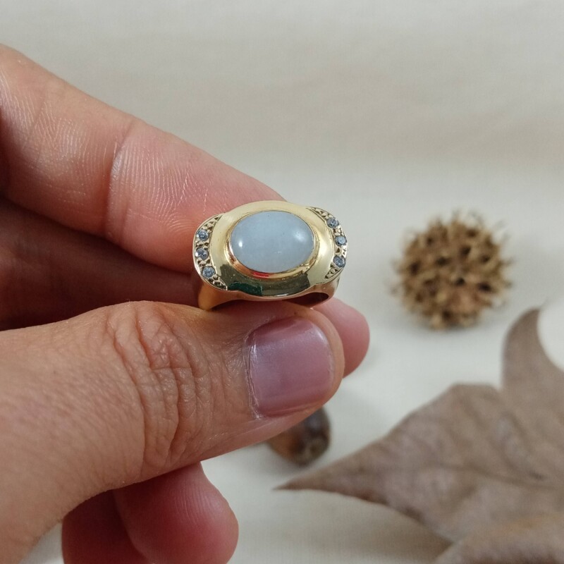 Anillo Oro 18k Bianca Anillo Oro 18k Bianca