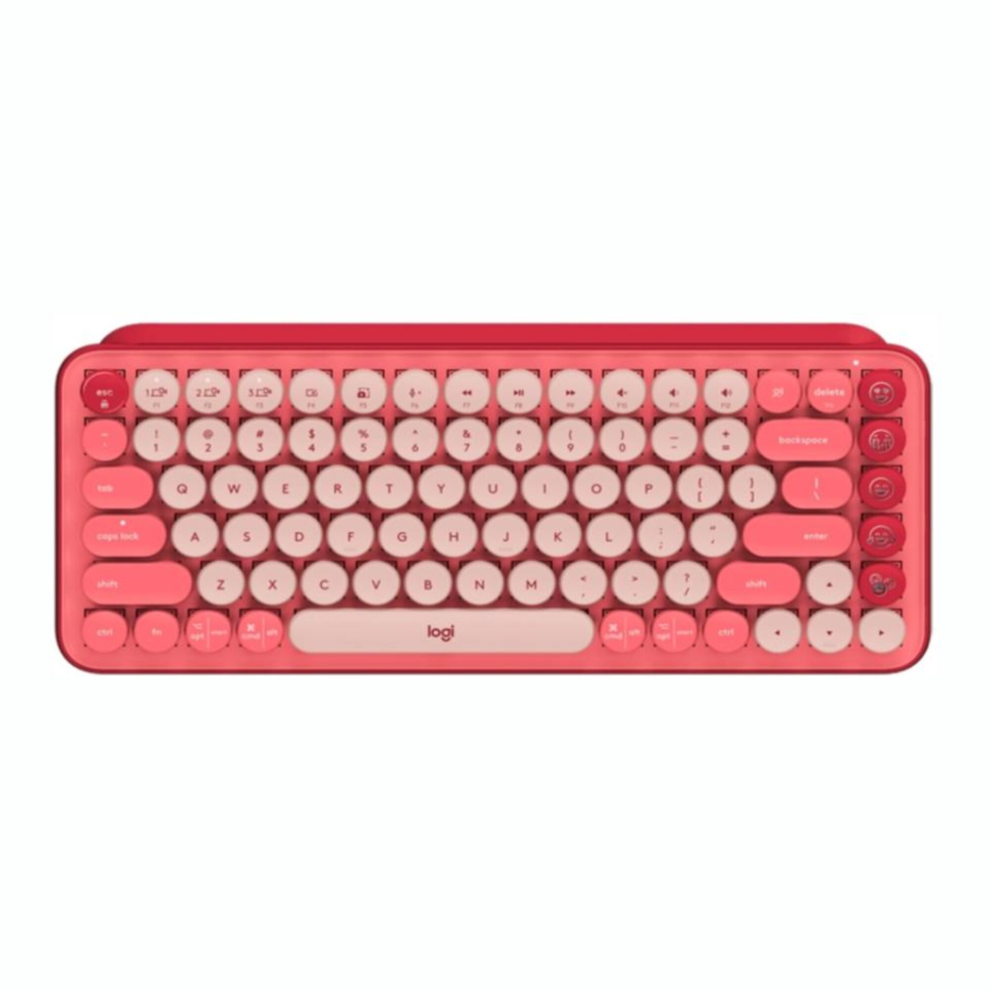 Teclado Mecanico Inalambrico LOGITECH Pop Keys BT Coral Rose