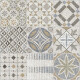 Porcelanato Patchwork Rustico Mate 60X60Cm Piso