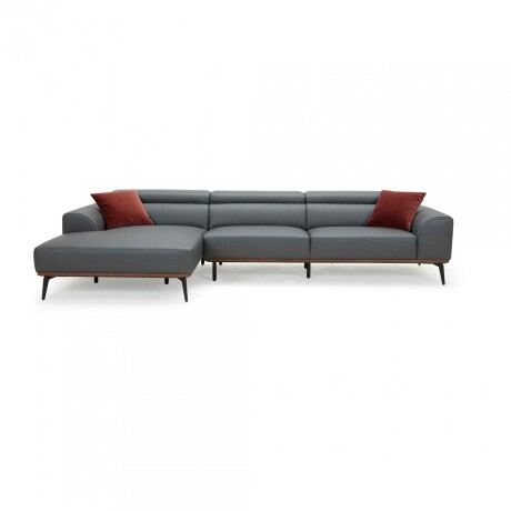 Sofá con chaise DUNA TELA Beige - 3C CHAISE DERECHO