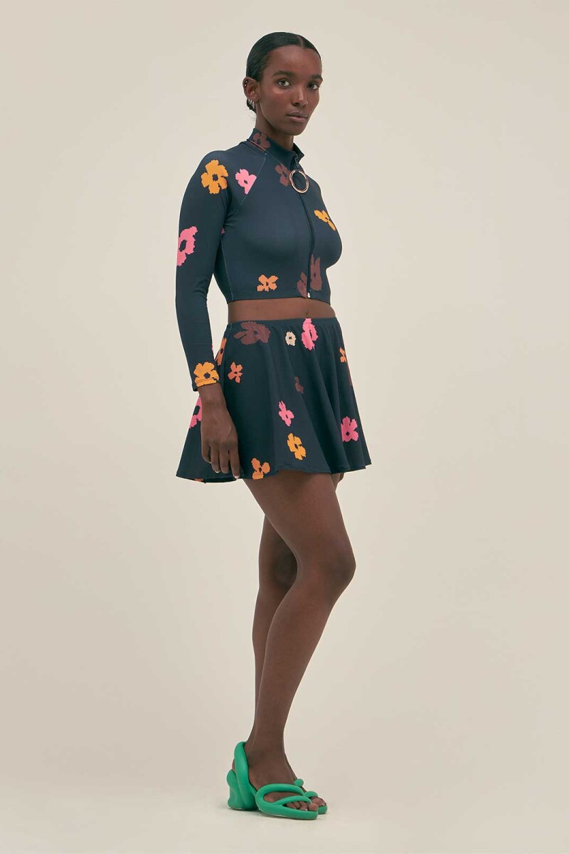 SHORT SKIRT Poppy Night