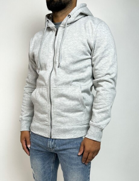 Campera lisa Chimi Gris Melange