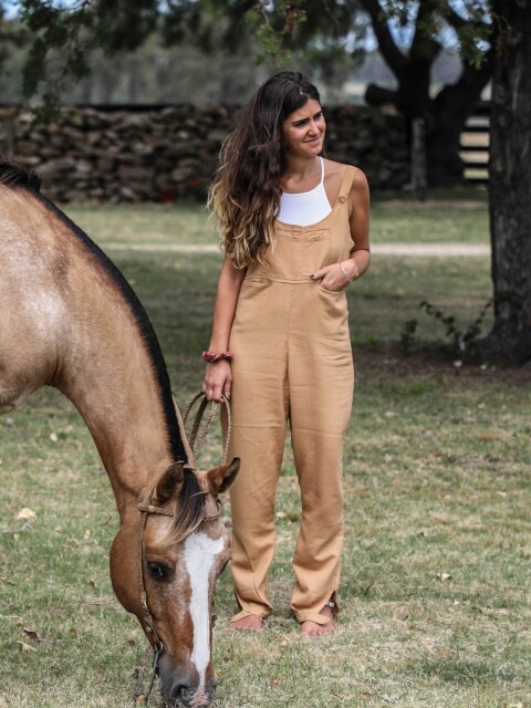 Parquero lino Camel