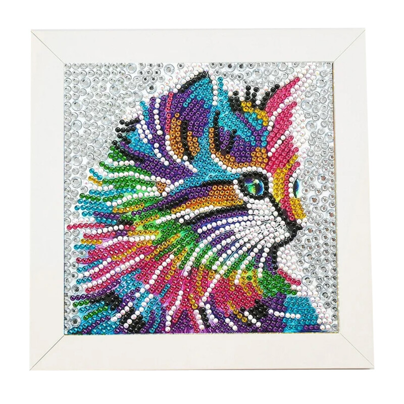 Diamond Painting Cuadritos Gato