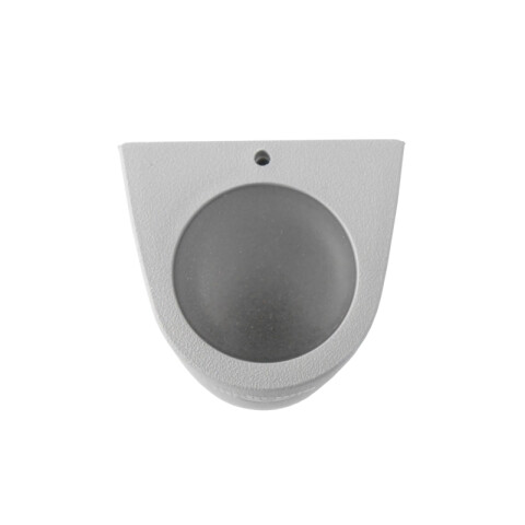 Aplique LED cilínd. gris IP55 2xGU10 inc. MARTA90 FL0394