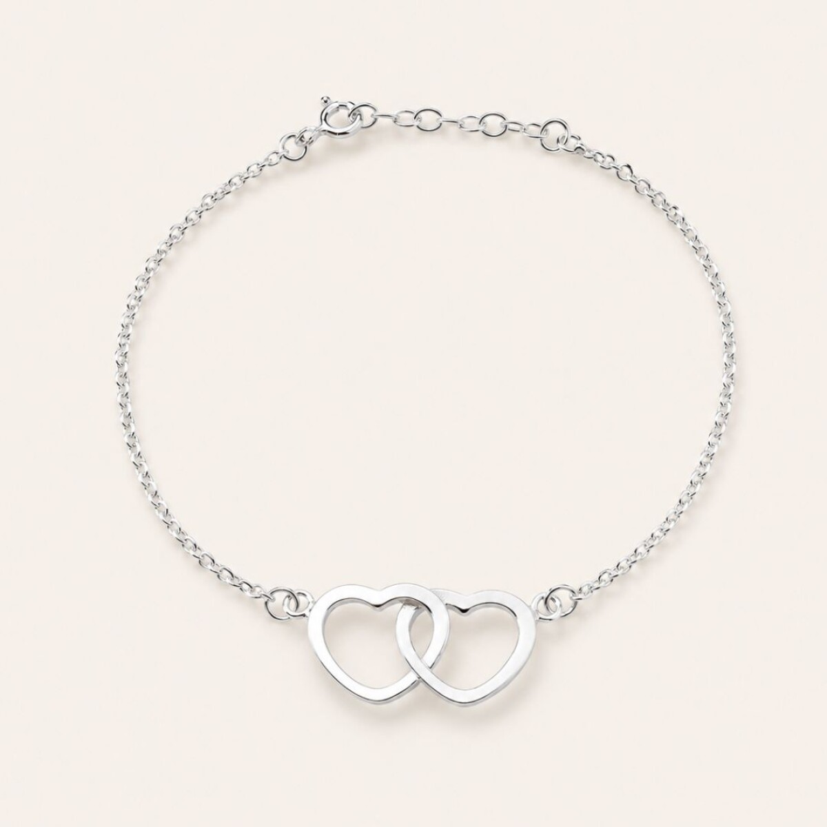 Pulsera Hearts - Plata 925 