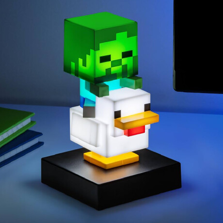 Lampara Minecraft - Icon Lights Chicken Jockey Lampara Minecraft - Icon Lights Chicken Jockey