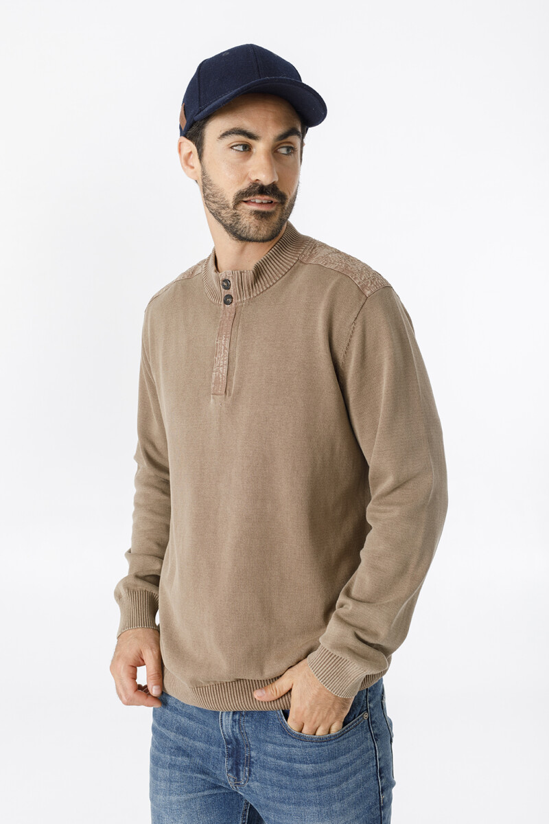 SWEATER POLECAT 5.0 - TOSTADO 