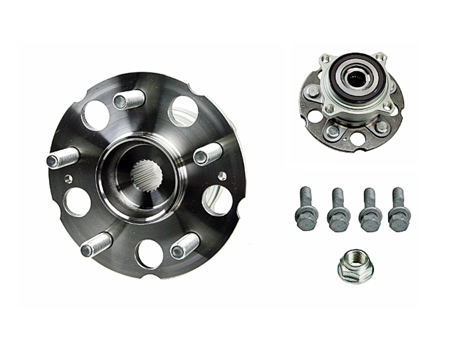 Rueda Trasera Maza Alt Honda Crv 12-17 Ext Ø151.8 x Int Ø24 