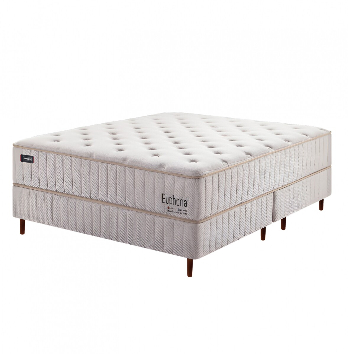 Sommier SUPER KING Resortes Pocket 150 Kg - Euphoria 