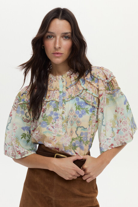 Blusa Naia Rosa