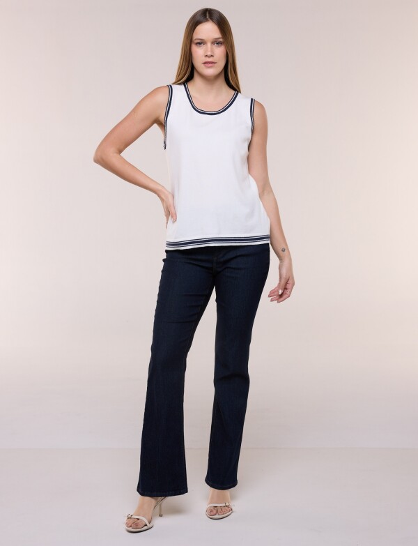 Musculosa Tejida CRUDO