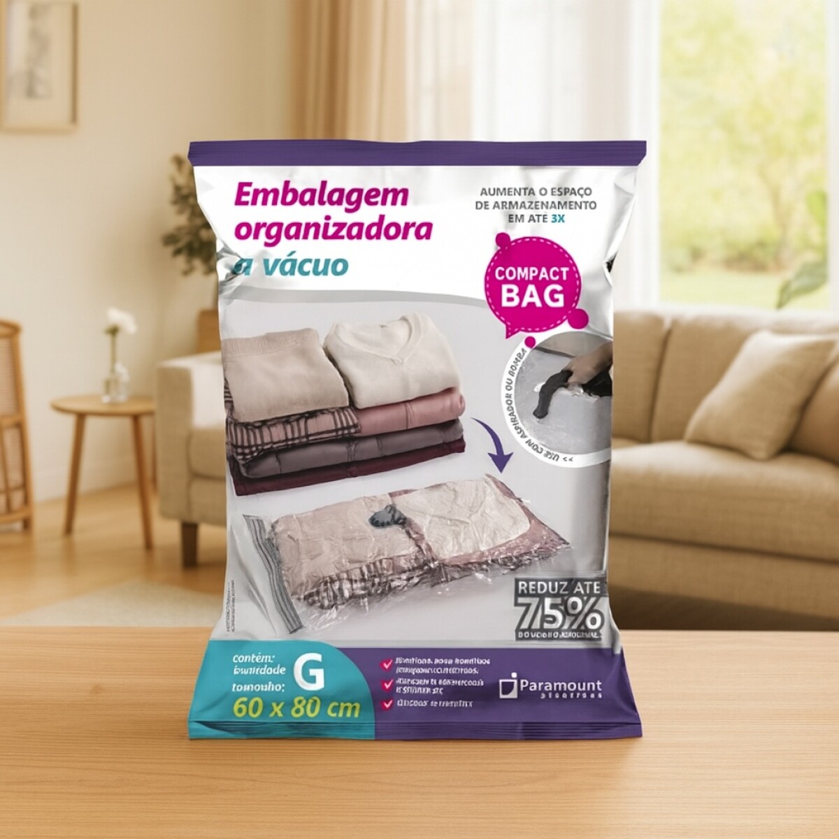 BOLSA VACIO 60X80CM PARAMOUNT 