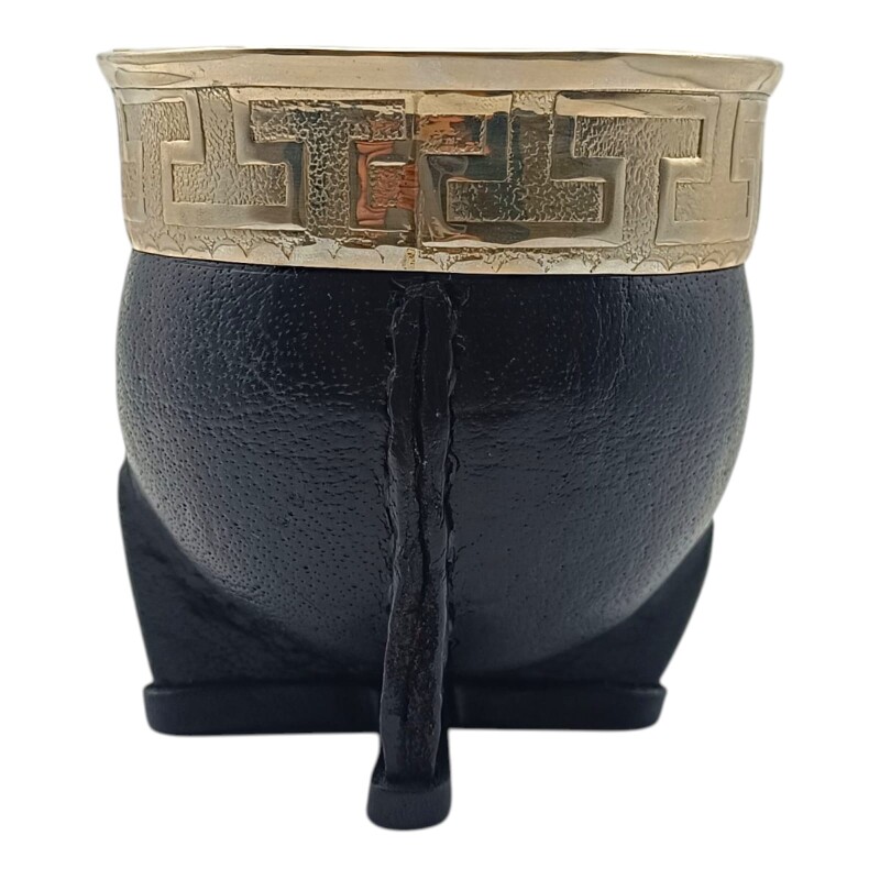 Mate Imperial guarda griega con apliques en bronce - ALPACA - 53 negrouniforme
