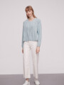Sweater Buritis Verde Agua
