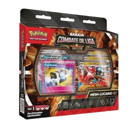 Pokémon Mazo de Combate de Liga - Mega-Lucario ex Pokémon Mazo de Combate de Liga - Mega-Lucario ex