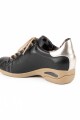 Zapato combinado, burbuja Negro combinado