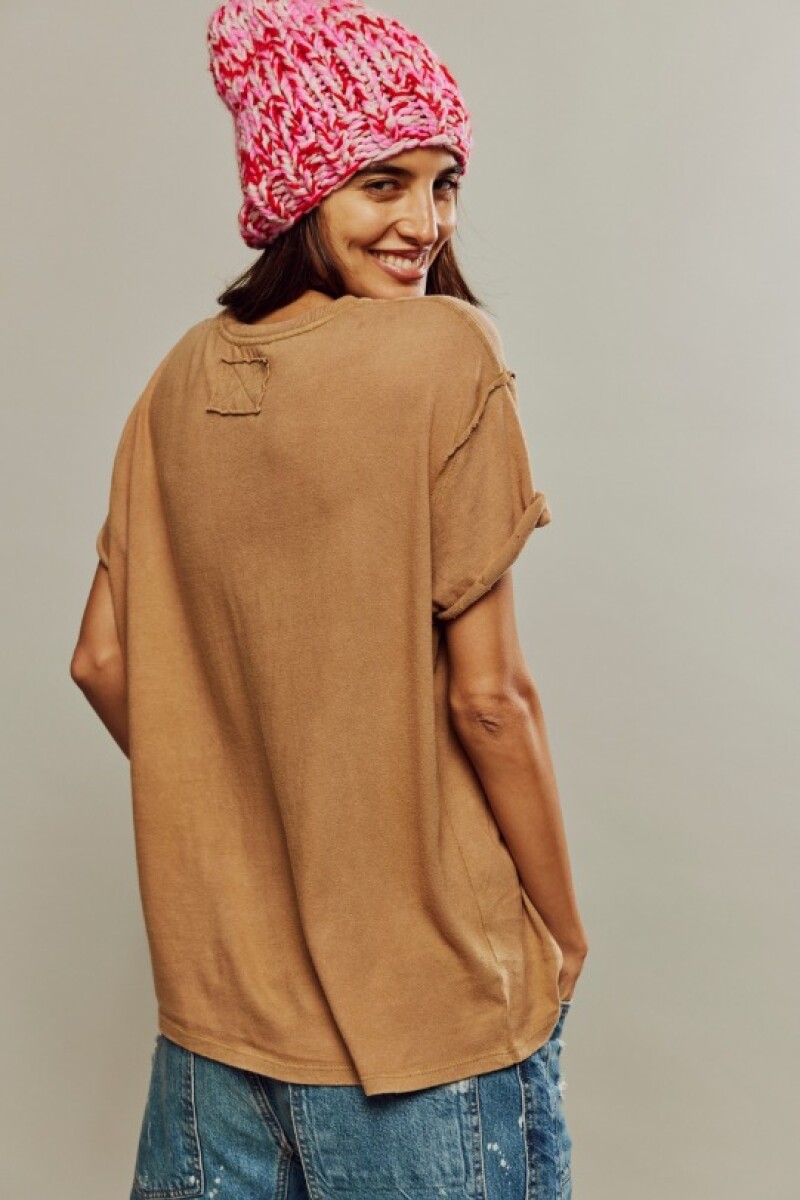 CAMISETA HORSIN AROUND Marron