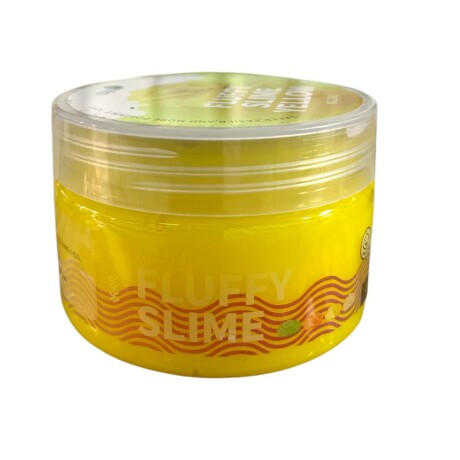 SLIME Baba Esponjosa Amarillo pastel
