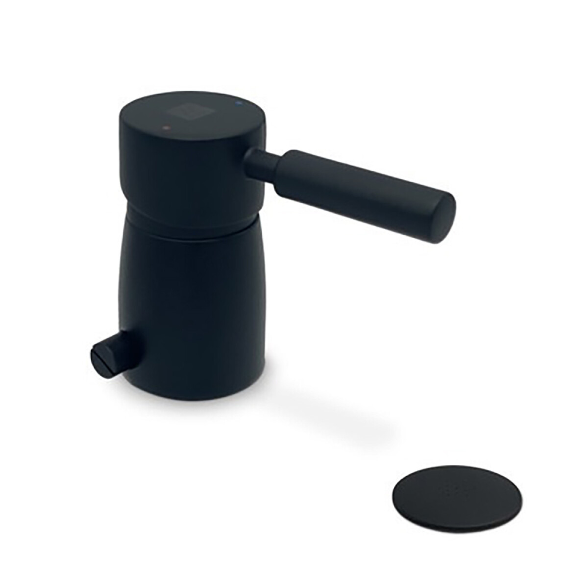 Grifería Monocomando Para Bidet C/transferencia Negro Palito 