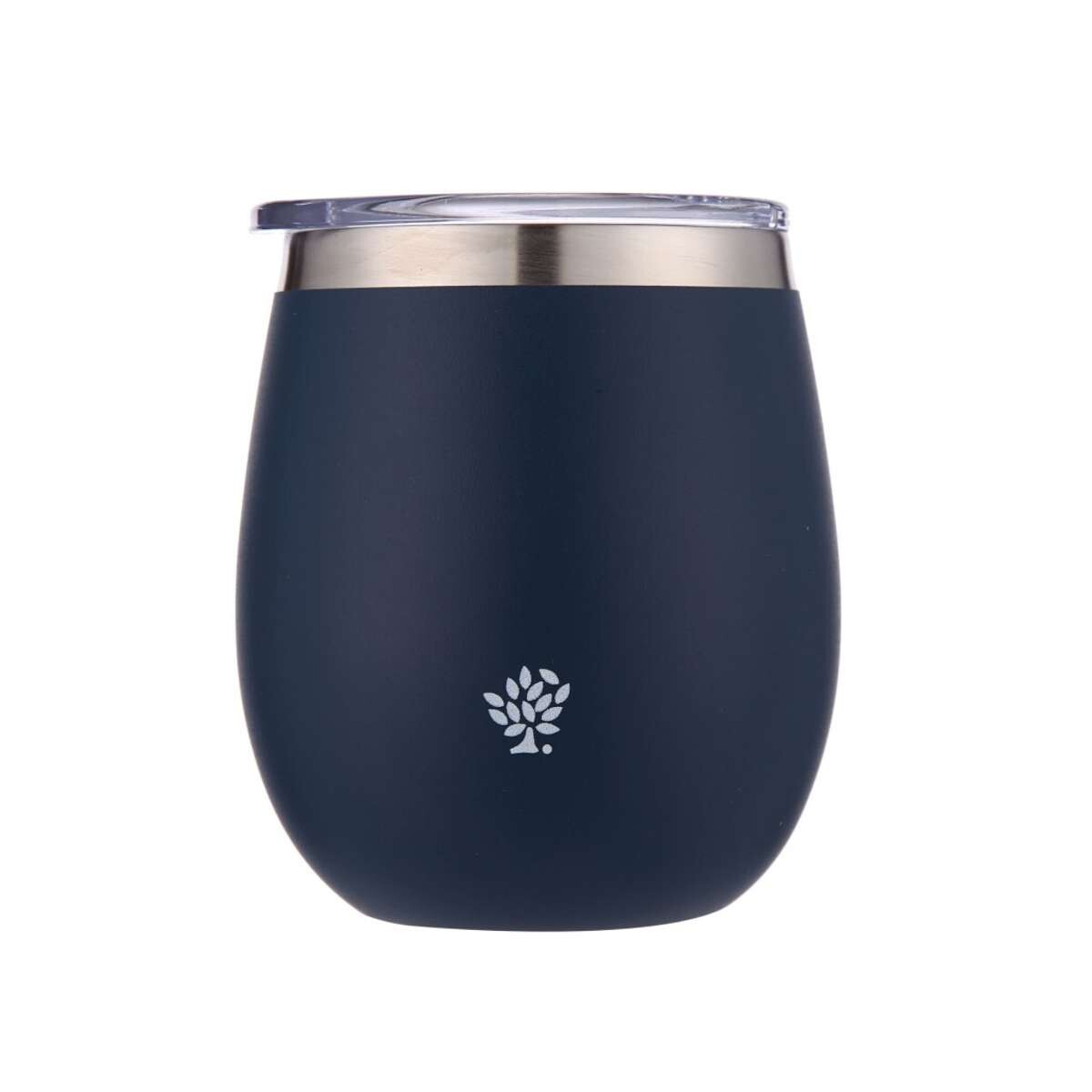 Mate Acero Inox. Con Tapa - Azul Opaco 