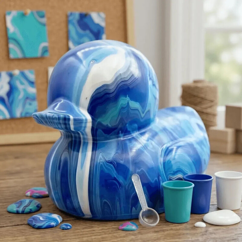 Pour Palz Pato 22cm Blueberry Sky