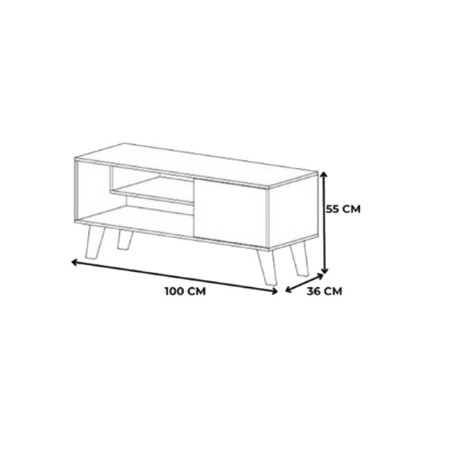 RACK NATIVA HEITOR 42"CINAMOMO/OFF WHITE RACK NATIVA HEITOR 42"CINAMOMO/OFF WHITE