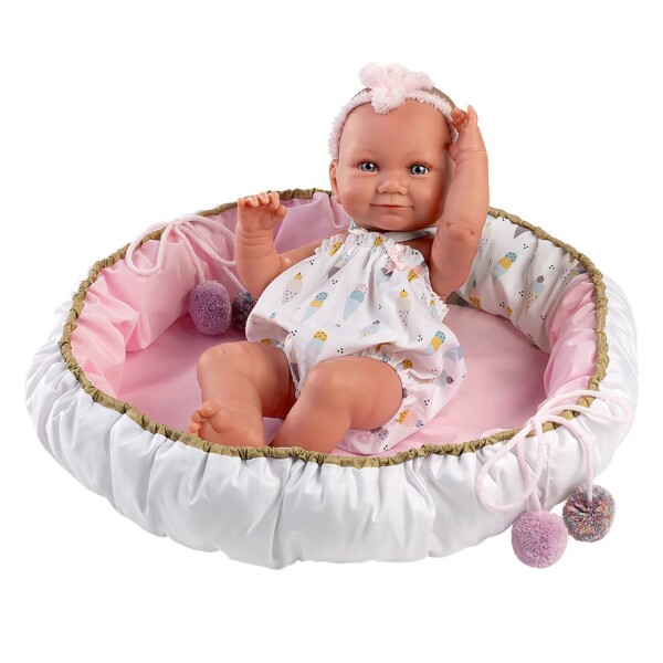 Muñeca Llorens Nica Accesorios Parque Juegos Bebe Juguete Variante Modelo Nica