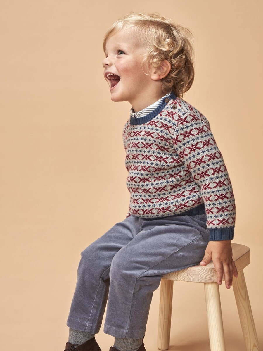 Jersey Greca Gris Medio