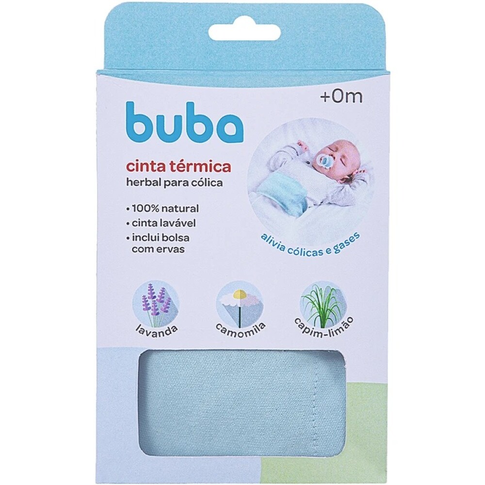 Cinturon anticolico BUBA celeste