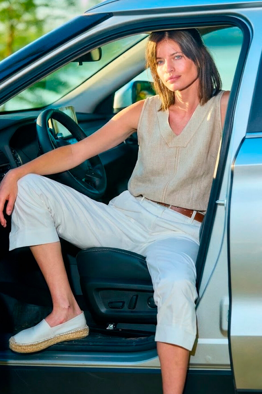 Musculosa Milán Beige