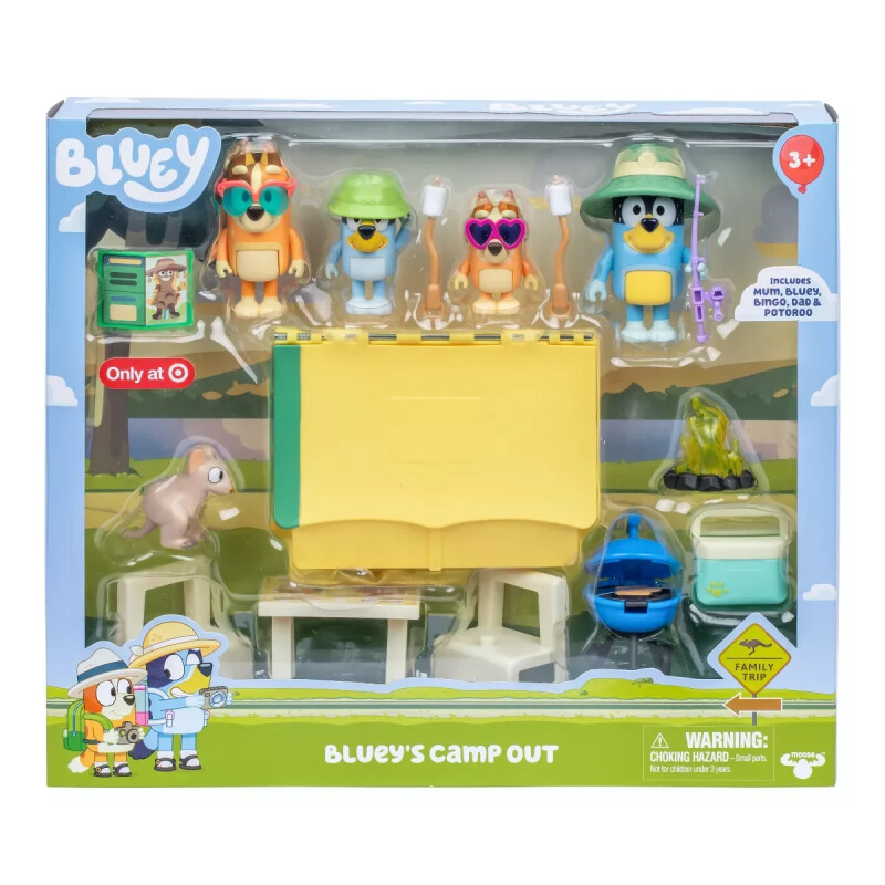 Bluey Juego de Campamento Bluey Juego de Campamento