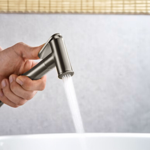 Ducha Higienica De Empotrar Terminacion Brush Nickel Serie Murcia 000