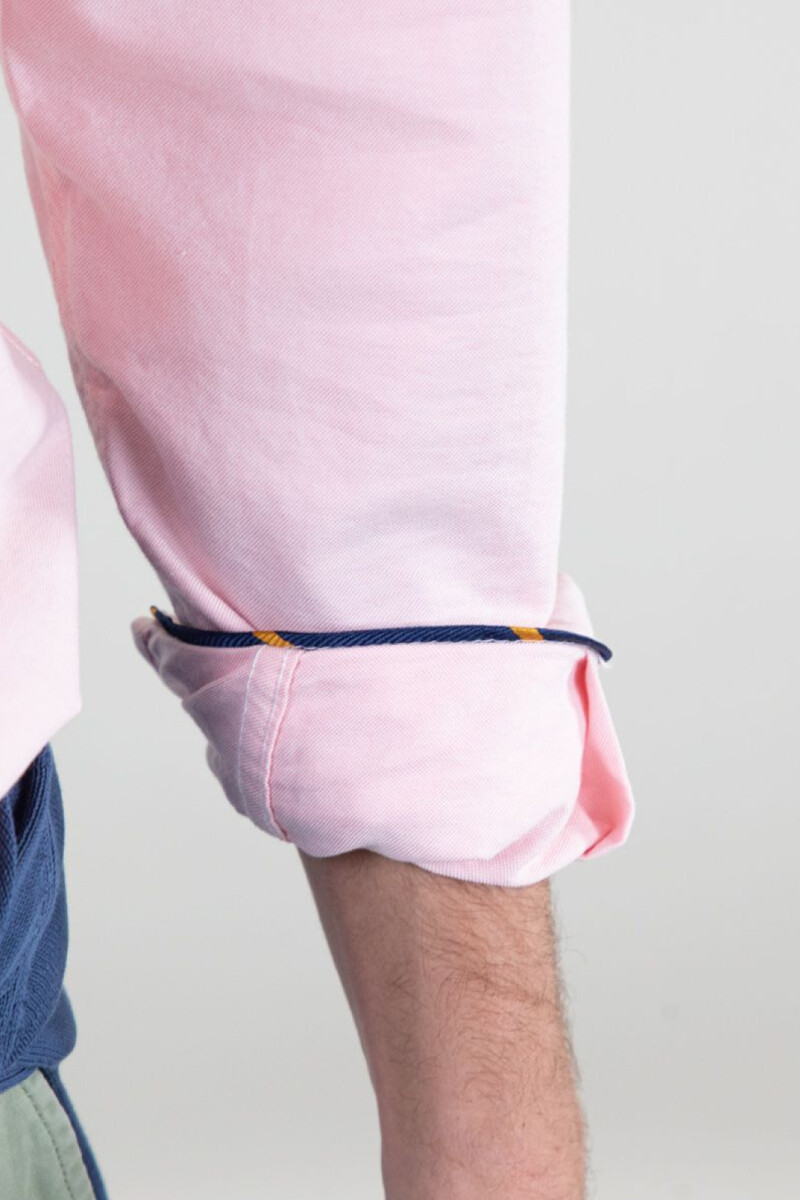Camisa Oxford Rosada
